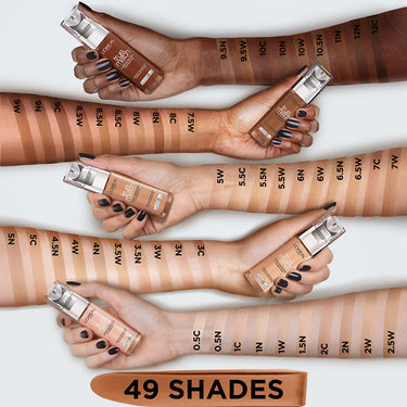 L'OREAL PARIS True Match Super Blendable Liquid Foundation With Matte, Natural Finish (Golden Sand 5D5W, 30Ml) Matte & Natural Finish - Full, Oily